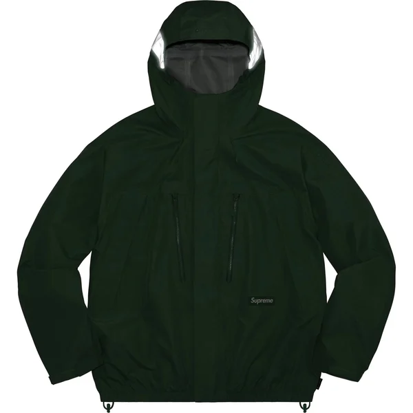 Supreme GORE-TEX Taped Seam Shell Jacket - Green (front)
