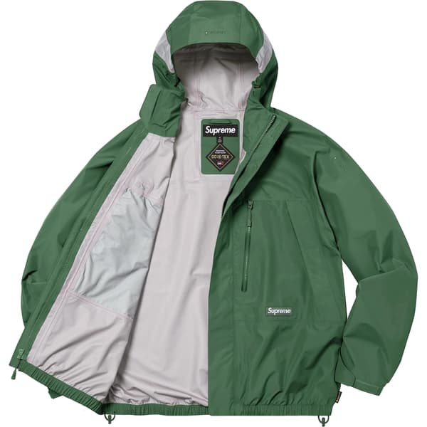 Supreme GORE-TEX Taped Seam Shell Jacket - Green (front)