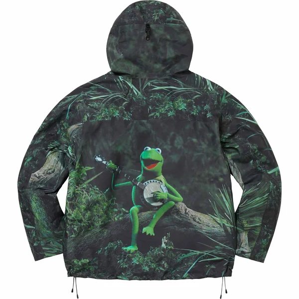 Supreme GORE-TEX Taped Seam Shell Jacket - Kermit The Frog (front)