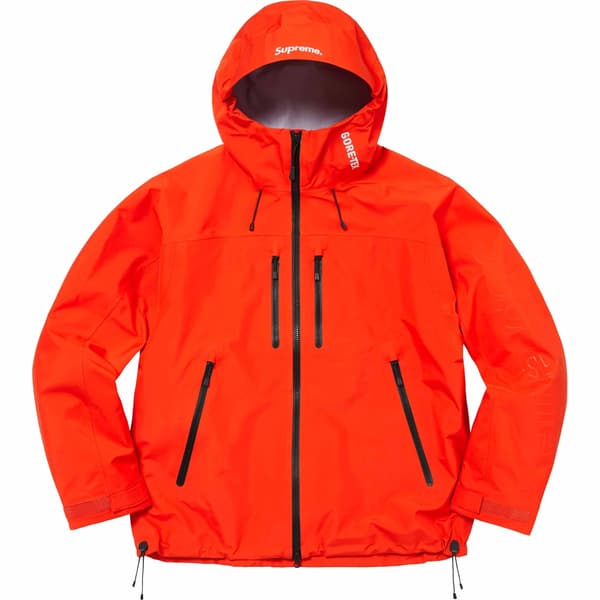 Supreme GORE-TEX Taped Seam Shell Jacket - Orange (front)