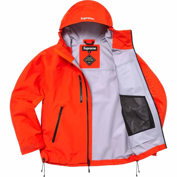 Supreme GORE-TEX Taped Seam Shell Jacket - Orange (front)