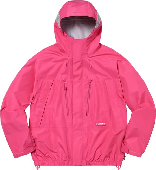 Supreme GORE-TEX Taped Seam Shell Jacket - Pink (front)