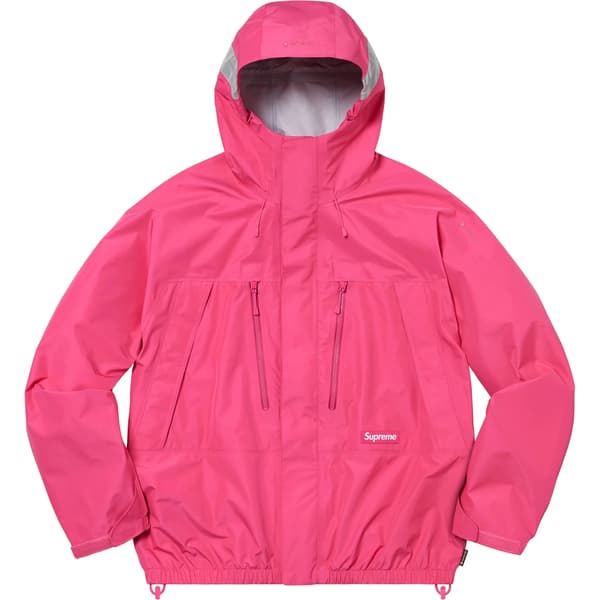 Supreme GORE-TEX Taped Seam Shell Jacket - Pink (front)