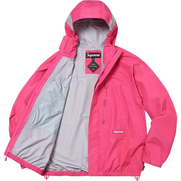 Supreme GORE-TEX Taped Seam Shell Jacket - Pink (front)