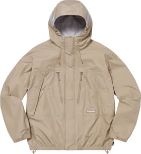 Supreme GORE-TEX Taped Seam Shell Jacket Tan