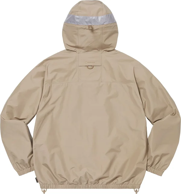 Supreme GORE-TEX Taped Seam Shell Jacket - Tan (front)