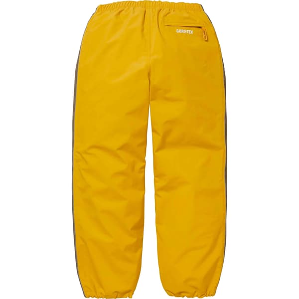 Supreme GORE-TEX Track Pant - Yellow (front)