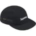 Supreme GORE-TEX Zip Pocket Camp Cap - Black (front)