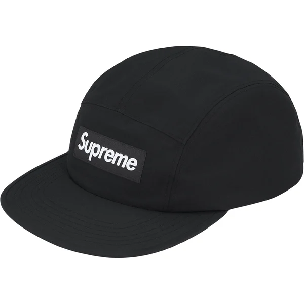 Supreme GORE-TEX Zip Pocket Camp Cap - Black (front)