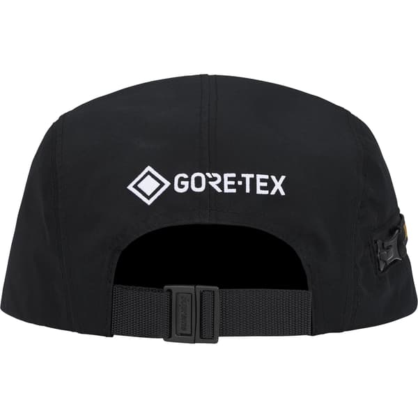 Supreme GORE-TEX Zip Pocket Camp Cap - Black (front)