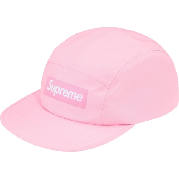 Supreme GORE-TEX Zip Pocket Camp Cap - Pink (front)