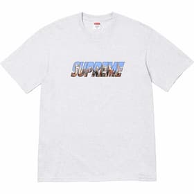 Supreme Gotham Tee Ash Grey