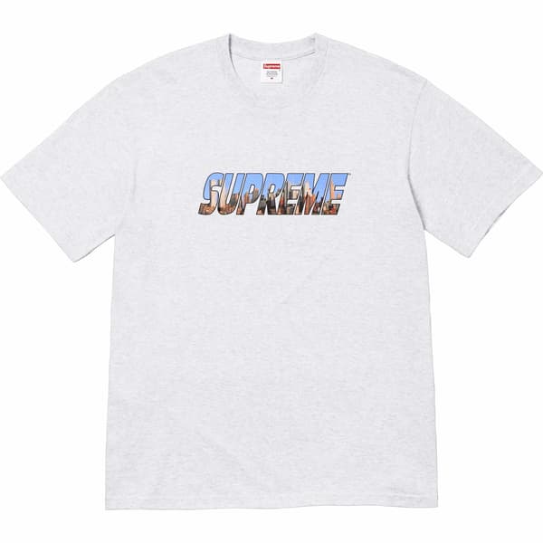 Supreme Gotham Tee - Ash Grey (front)