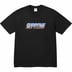 Supreme Gotham Tee - Black (front)
