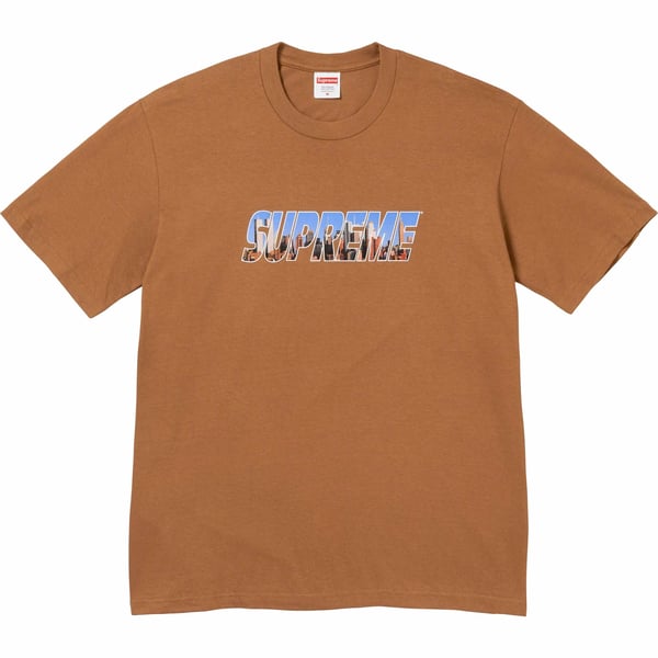 Supreme Gotham Tee - Light Brown (front)