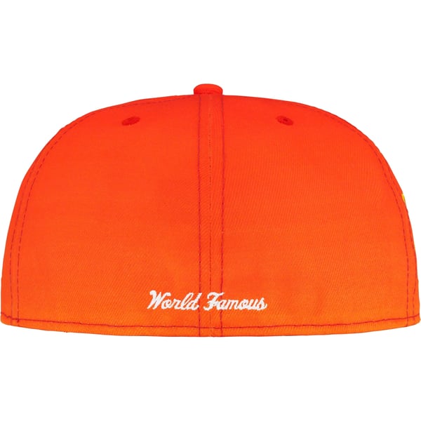 Supreme Gradient Box Logo New Era - Orange (front)