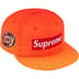 Supreme Gradient Box Logo New Era - Orange (front)