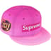 Supreme Gradient Box Logo New Era - Pink (front)