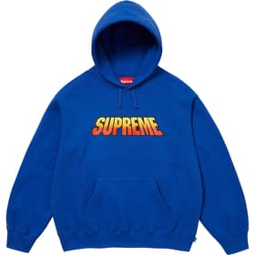 Supreme Gradient Hooded Sweatshirt Royal