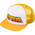 Supreme Gradient Mesh Back 5-Panel - Gold (front)