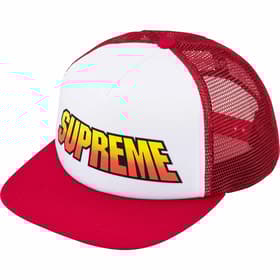 Supreme Gradient Mesh Back 5-Panel Red