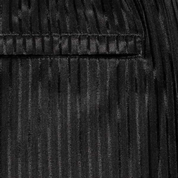 Supreme Gradient Mesh Stripe Baggy Short - Black (front)