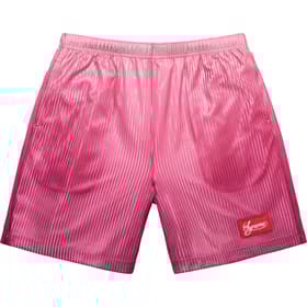 Supreme Gradient Mesh Stripe Baggy Short Magenta