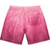Supreme Gradient Mesh Stripe Baggy Short - Magenta (front)