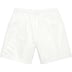 Supreme Gradient Mesh Stripe Baggy Short - White (front)
