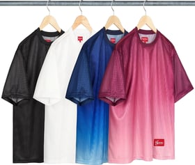 Supreme Gradient Mesh Stripe Jersey