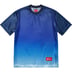 Supreme Gradient Mesh Stripe Jersey - Royal (front)