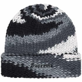 Supreme Gradient Spacedye Beanie Black