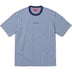 Supreme Grid Jacquard S/S Top - Blue (front)