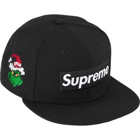 Supreme Grinch Box Logo New Era Black