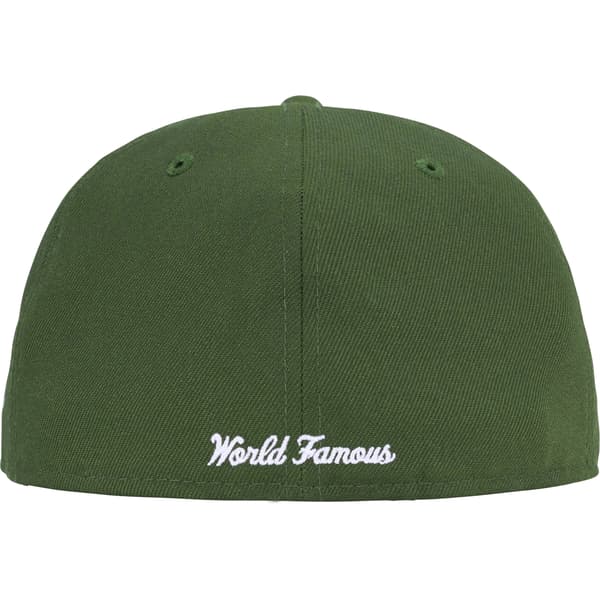 Supreme Grinch Box Logo New Era - Dark Olive (front)