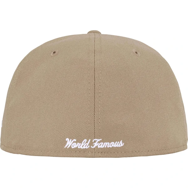 Supreme Grinch Box Logo New Era - Khaki (front)