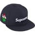 Supreme Grinch Box Logo New Era - Navy (front)