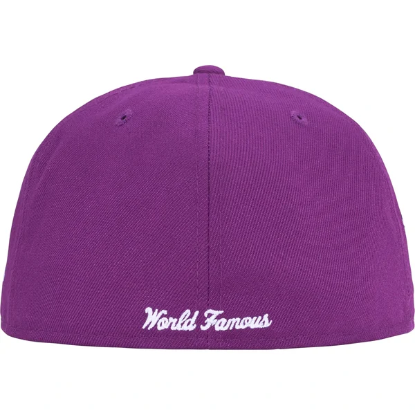 Supreme Grinch Box Logo New Era - Purple (front)