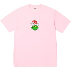 Supreme Grinch Tee Light Pink