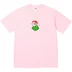 Supreme Grinch Tee - Light Pink (front)