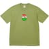 Supreme Grinch Tee - Moss (front)