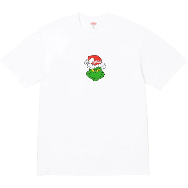 Supreme Grinch Tee - White (front)