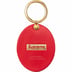 Supreme Guadalupe Leather Keychain - Red (front)