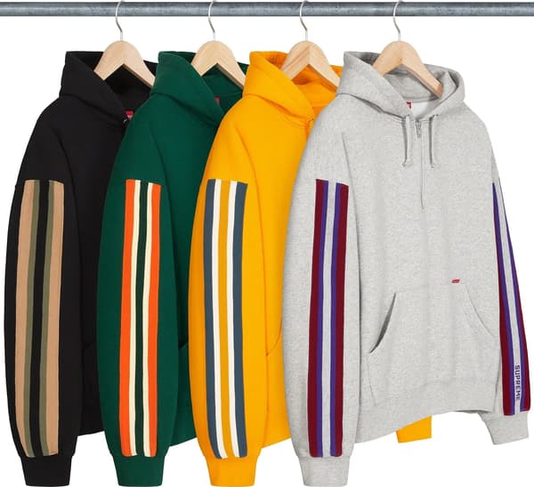 Supreme Half Zip Hooded Sweatshirt - Product Image