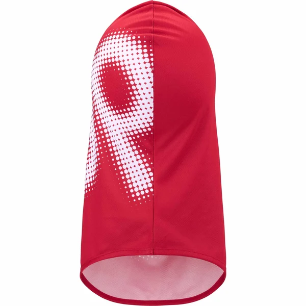 Supreme Halftone Lightweight Balaclava - Red (front)