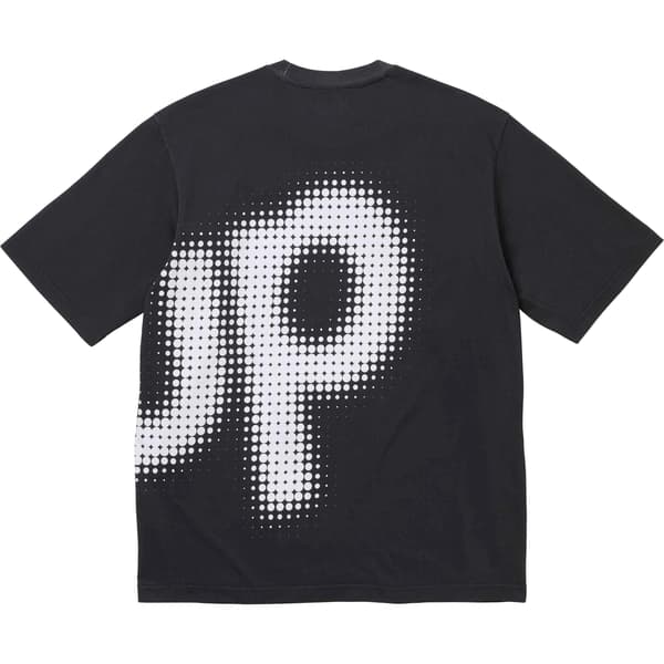 Supreme Halftone S/S Top - Black (front)