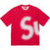 Supreme Halftone S/S Top - Red (front)