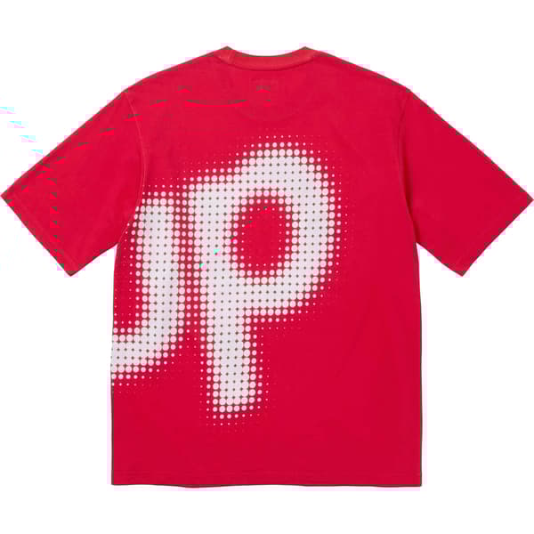 Supreme Halftone S/S Top - Red (front)