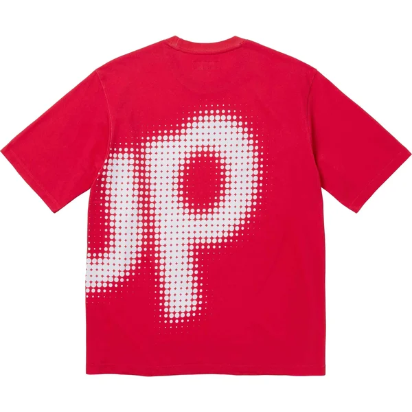 Supreme Halftone S/S Top - Red (front)