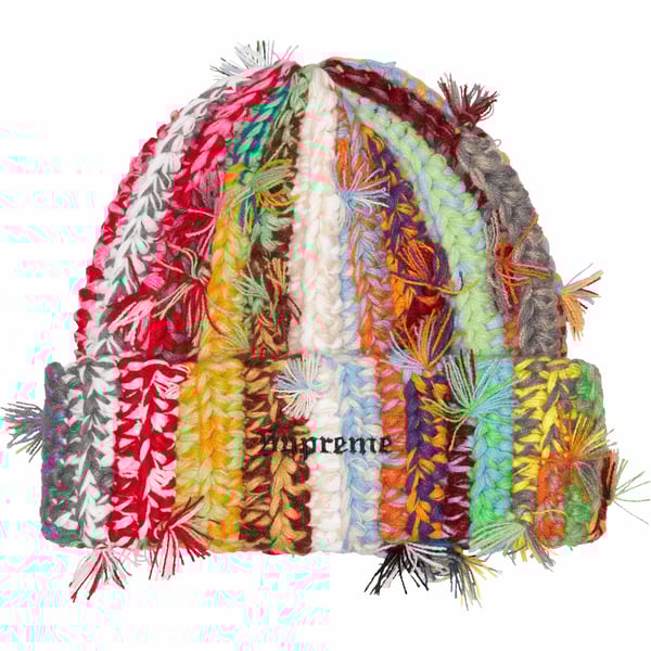 Supreme Hand Tied Beanie - Multicolor (front)